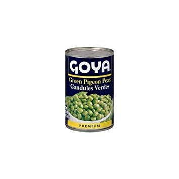  Authentic Goya Green Pigeon Peas - Organic, Low Sodium - Perfect Snack for Health-Conscious Consumers - 6/15 oz. Cans
|