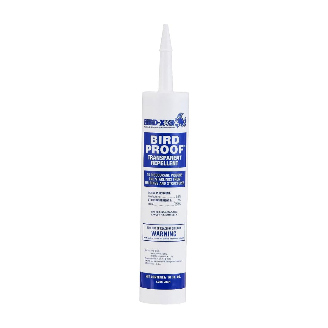 Bird-X Sticky Gel for Bird Proofing, Long-Lasting and Easy to Apply, Great for Homes and Outdoors, Durable Protection,