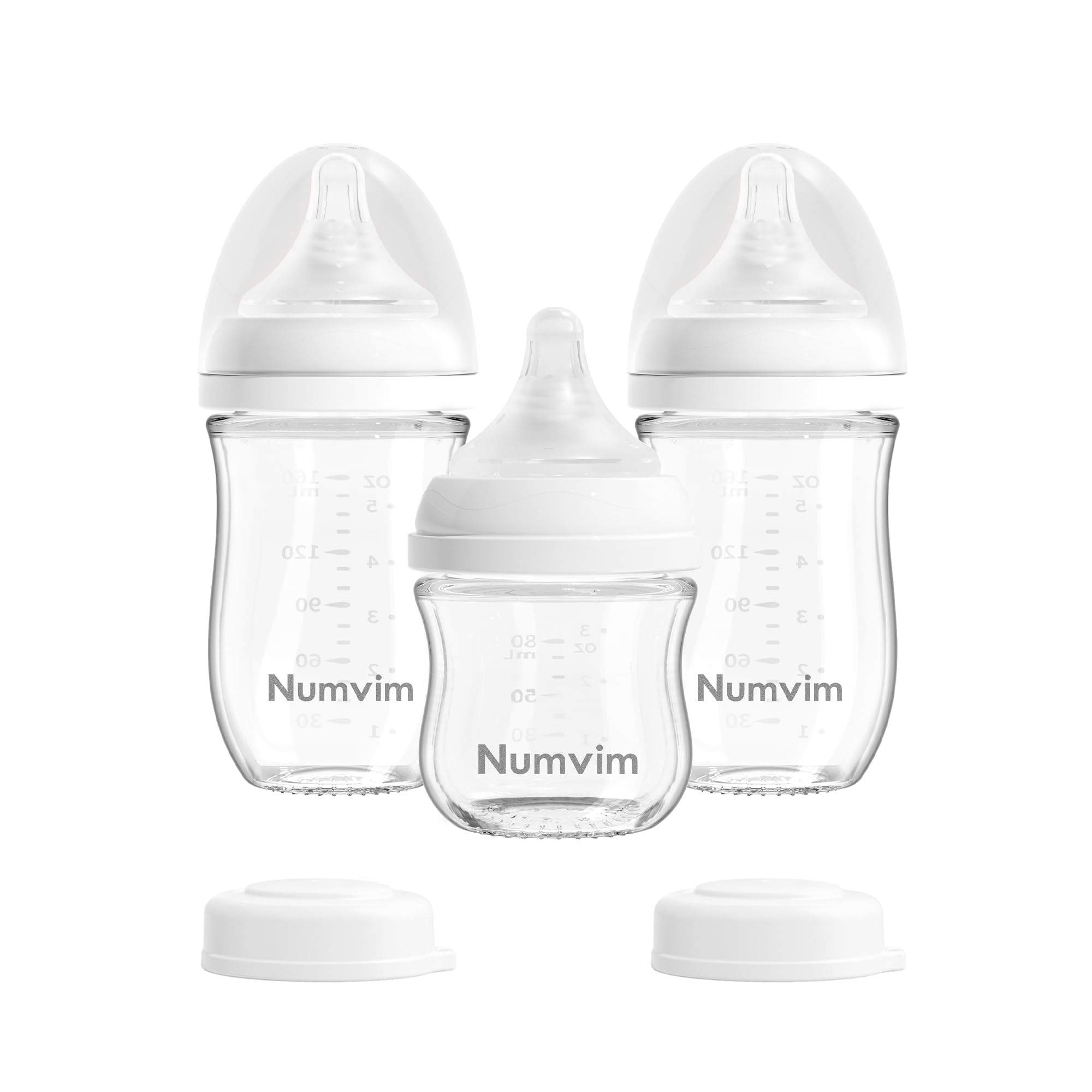 Gentle & Extra Slow Flow Glass Nurturing Baby Bottles for Newborns
| Anti Colic Nipple Glass Bottles for 0 Months Babie