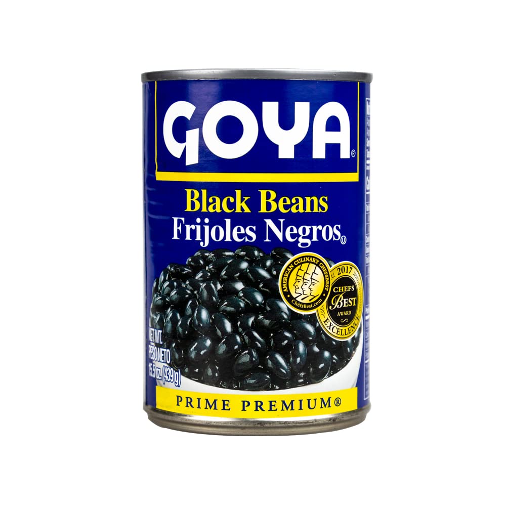  Premium Goya Black Beans - Natural & Organic - Perfect Snack for Fitness Lovers - Smooth & Delicious - 15.5 Oz
| Goya B
