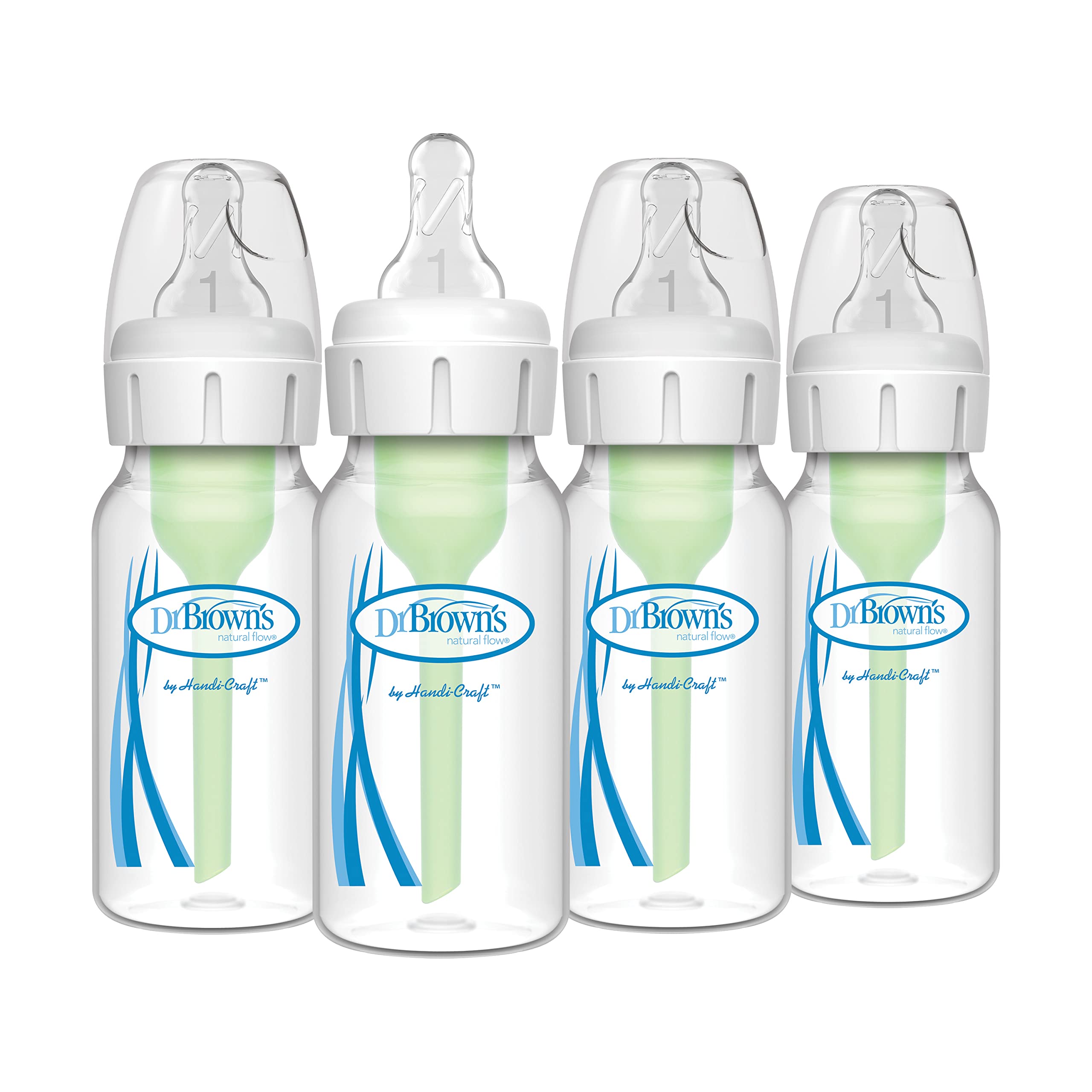 Dr. Brown's Natural Flow Anti-Colic Options Narrow Baby Bottle 4 oz/120 mL 0m+ 4 Bottles
Dr. Brown's Natural Flow Anti-C
