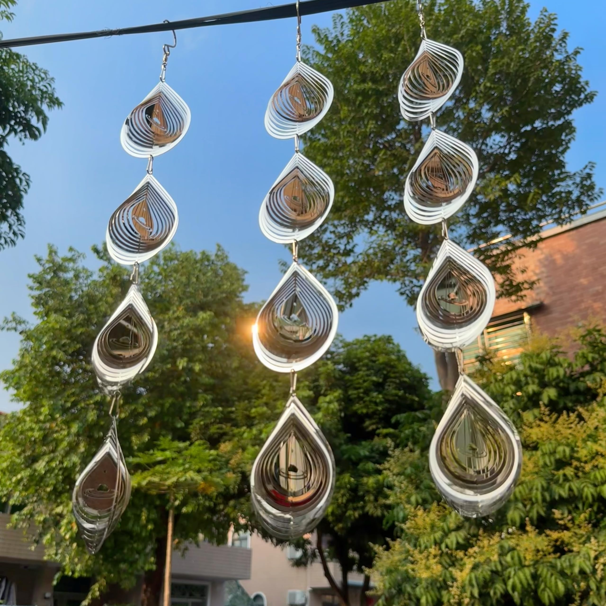 Highly Reflective Double-Sided Bird Reflectors for Yard Decor - Scare Birds Away in Your Garden
| Extra Sparkly Metal W